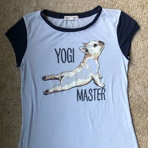 Yogi Master French Bulldog T shirt